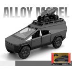 1/32 Tesla Camping haagissuvila maastikusulamist mudel Cyber ​​parim elektriauto lastele kingitus laste m&auml;nguasi suur allahindlus 1/32-Size:17.4*6.3*9cm hall/must