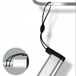 USB-C-mikro-USB kiirlaadimisadapter Android-seadmetele, alumiiniumsulamist.