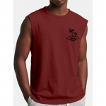 Meeste Summer Surf Beach Tank Top suur vabaaja hingav varrukateta topp vaba tr&uuml;kiga meeste s&auml;rk L