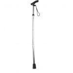 Kaasaskantav alumiiniumsulamist Frosted Anti?skid Eakate jalutuskepp Multifunktsionaalne Kokkupandav Ultralight valge