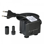 450L/H 6W Sukeldatav veepump akvaariumi, lauapealsete purskkaevude, tiikide, veeaedade ja h&uuml;dropoonikas&uuml;steemide jaoks, 2 otsikuga EU Plug
