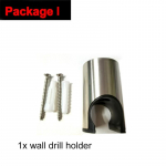 Protable bidee tualettpihusti roostevabast terasest k&auml;eshoitav bideesegisti pihusti Kodu Vannituba Du&scaron;ipea isepuhastuvad tarvikud package I