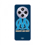 Coque - Maniacase - Xiaomi Redmi 14C - Logo OM Olympique de Marseille - Souple - Noir/Bleu