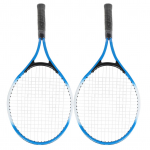 Rauasulamist laste tennisereketi algajate harjutamisreket palli ja kandekotiga(Sinine)