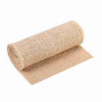 Looduslik džuudist kotiriidest lint, maal&auml;hedane laualina, k&auml;sit&ouml;&ouml;tool, kodu, pulmapidu, 15 x 200 cm