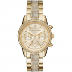 Michael Kors Naiste kullast sihverplaadiga k&auml;ekell MK6484 37 kuld
