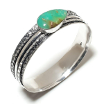 Kr&uuml;sopraas V&auml;&auml;riskivi K&auml;sitsi valmistatud 925 Sterlingh&otilde;be Mansett K&auml;ev&otilde;ru 7,5 S9k28