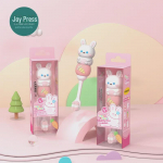Yuanqi Cute Rabbit 3-6 aastat pehmete harjastega laste hambahari Single Pack
