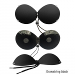 Paksendatud n&auml;htamatud rinnakleebised: V&auml;ikeste rindade suurendamine, kogumine ja t&otilde;stmine; Libisemiskindel, ideaalne pulmakleitide jaoks. C