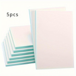 5 TK Pehmed ja Lihtsalt L&otilde;igatavad Kummist Linoleumiplokid Tr&uuml;kkimiseks ja Templitega Kaunistamiseks - Vastupidavad Kunstimaterjalid 5pcs