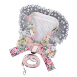 Uue stiiliga vibukoera rakmete vest v&auml;ikestele koertele Pehme hingav rinnarihm koos jalutusrihmaga kutsikas kass Chihuahua mops Teddy S