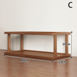 2/3 kihiline t&ouml;&ouml;laua korraldaja Kodukaunistusega kosmeetikavahend lauapealne vitriin magamistoakorteri jaoks k&ouml;&ouml;gis kontorikott