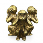 Vintage loomakujuke, tekstuuriga tahke peen Monkey