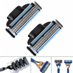 4 tk meeste habemenuga terad Gillette Fusioni kolmekihiliste t&auml;idiste jaoks, pardli vahetus