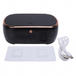 Automaatne seebidosaator seinale paigaldatav puutevaba vahudosaator vannituppa, k&ouml;&ouml;ki 3 k&auml;iguga must