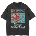 T&auml;navar&otilde;ivad Funny Graphic T-s&auml;rk Puuvillane Pestud Must Ts&auml;rk Unisex Topid Tees Suvine l&uuml;hikeste varrukatega T-s&auml;rk S must