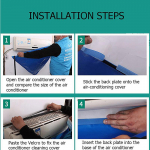 Kliimaseadme veekate T&auml;ielik puhastusvahendite komplekt koos veetoru tolmukaitsega Kliimaseadme puhastuskatte kott