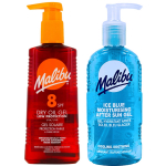 Malibu SPF8 p&auml;evitav pronksgeel 200ml + j&auml;&auml;sinine geel p&auml;rast p&auml;evitamist 200ml