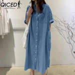 QICED naistemood suvise kevade &uuml;hev&auml;rvilise tr&uuml;kiga l&uuml;hikeste varrukatega POLO kaela k&otilde;rge v&ouml;&ouml;kohaga vabaajakleidid S