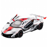 1/22 m&otilde;&otilde;tkava McLaren P1 GTR superauto k&otilde;rge simulatsiooniga metallisulamist valatud mudelauto heli- ja valgusemudel s&otilde;idukim&auml;nguasi lastele kingituseks