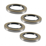 4Pcs Double Lip Grease Seals Accessories 01003600 Utility High Performance Easy to Install