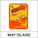 [MAY ISLAND] (s) Real Essence Mask Pack (25ml*10ea) 1 Pack / # Coenzyme Q10