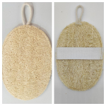 Loofah Exfoliating Bath Towel Set - Strong Back Scrubber & Bath Brush with Exfoliating Bath Ball