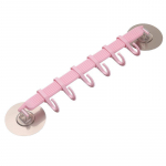 Vannituba 6 konksu riidepuu nagi seinale kinnitatav k&ouml;&ouml;k kapp toiduvalmistamise t&ouml;&ouml;riist hoiuriiul riided k&auml;ter&auml;tikute organiseerija vidinate hoidik 1pc sinine