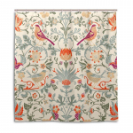 William Morris lillemustriga vannikardin Veekindel pol&uuml;esterkangast du&scaron;ikardin Vannitoa dekoratiivne kardin Vannikate 120*180cm kollane
