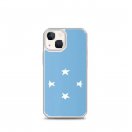 Coque T&eacute;lephone Drapeau &Eacute;tats f&eacute;d&eacute;r&eacute;s de Micron&eacute;sie - iPhone 13 mini
