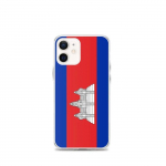 Coque T&eacute;lephone Drapeau Cambodge &ndash; iPhone 12 mini