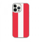 Coque iPhone &ndash; Drapeau Autriche &ndash; iPhone 13 Pro Max &ndash; Supp &ndash; Mitmev&auml;rviline &ndash; TPU l&auml;bipaistev