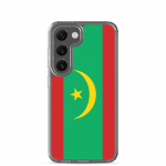 Coque T&eacute;l&eacute;phone Drapeau de la Mauritanie Samsung Galaxy S23