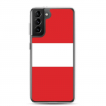 Coque T&eacute;l&eacute;phone &ndash; Samsung &ndash; Galaxy S10e &ndash; Drapeau du P&eacute;rou &ndash; Souple &ndash; mitmev&auml;rviline