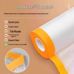 Uustulnuka eksklusiivne: Tolmukindel &Uuml;hekordselt Kasutatav M&ouml;&ouml;blikate Tasuta Kohaletoimetamisega. 1.8x20m