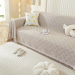 Minimalistlik &uuml;hev&auml;rviline diivanikate Universaalne hooajaline diivanitekk T&auml;ieliku katvusega diivanikatted Kaitsmed 180*420cm