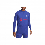 Nike FC Barcelona 22/23 Dri-Fit Adv Strike Elite Treeningpikkade varrukatega jalgpallis&auml;rk Meeste &uuml;laosad DR5056-456 S