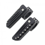 Triumph Tiger660 Tiger 800 900 GT PRO Rally Explorer 1200 jaoks Eesmised jalarauad Kokkuklapitavad jalatoed Klambrid 22-28mm must