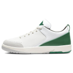 Air Jordan 2 Retro Low SE Naiste tossud Valge Malahiit Neutraalhall DQ0560-160 38.5