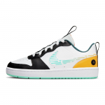 Nike Court Borough Low 2 SE GS Laser Orange Barely Green Laste tossud Valge Must DX5767-111 35.5