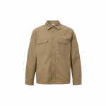 Nike tikitud logo taskuga pikkade varrukatega polos&auml;rk meestele Khaki DQ6288-247 XXL