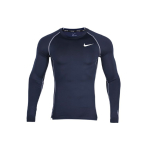 Nike Pro Dri-Fit Kitsa l&otilde;ikega vabaaja pikkade varrukatega &uuml;mmarguse kaelusega t-s&auml;rk meestele &uuml;laosad Raud-lilla DD1991-451 L black