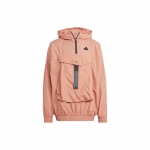 Adidas Performance kapuutsiga jope logoga meestele &Uuml;ler&otilde;ivad Rock-Layer-Brown IA0013 XL