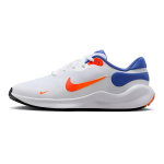 Nike Revolution 7 GS Valge Astronoomiline Sinine Oranž Laste Tossud T&auml;ielikult Oranž Meeskonna Oranž FB7689-102 32