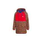 Adidas Originals X Pharrell Williams V&auml;rviline Blokeeringuga Kapuutsiga Puuvillane Jakk Meeste &Uuml;ler&otilde;ivad Mitmev&auml;rviline EA2471 S