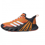 Adidas All Day Boom Mugavad Mitmek&uuml;lgsed Libisemiskindlad Vastupidavad Madalad Jooksukingad Unisex Tossud Oranž Must JS0469 40
