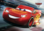 108-osaline pusle Cars 3D Lightning McQueen (18,2 x 25,7 cm)