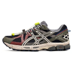 Asics Gel-Kahana 8 Mugavad Mitmek&uuml;lgsed Kangast S&uuml;nteetilisest Nahast Vastupidavad Hingavad Tagasil&ouml;&ouml;giga Madalad Vabaaja Maastikujooksujalatsid 1011B828-400 42