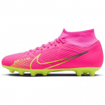 Nike Zoom Mercurial Superfly 9 K&otilde;va Pinnase Jalgpallikingad Unisex Jalgpallikingad Roosa DJ5626605 42.5