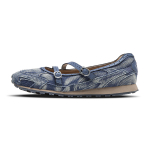 Mizuno LG 60S Madala s&auml;&auml;rega Ballett Mary Jane Kingad Retro Mugavad Mitmek&uuml;lgsed Elustiili Vabaajajalatsid Naiste kingad Tsinine D1GH253001 39